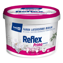 Franspol Refleks Primo Farba biała lateksowa emulsja do ścian i sufitów 5L